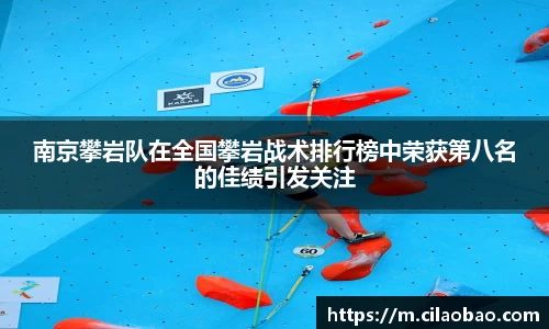 南京攀岩队在全国攀岩战术排行榜中荣获第八名的佳绩引发关注